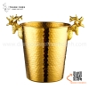 Xô ngâm rượu vang bằng inox đầu hươu vân vẩy cá mẫu mới