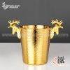 Xô ngâm rượu vang bằng inox đầu hươu vân vẩy cá mẫu mới