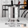 Xô ngâm rượu vang inox chân đế xòe, Xô ướp lạnh rượu vang