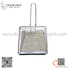 Dụng cụ xúc khoai inox, Xẻng xúc khoai cán ngắn, xẻng xúc đồ chiên dạng lưới inox