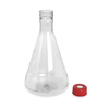 Bình tam giác Polycarbonate dung tích lớn, nắp lọc vô trùng (Large capacity Polycarbonate erlenmeyer flask with vent cap), hãng LabSelect