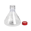 Bình tam giác Polycarbonate dung tích lớn, nắp lọc vô trùng (Large capacity Polycarbonate erlenmeyer flask with vent cap), hãng LabSelect