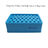 Hộp nhựa bảo quản âm cho ống 1.5ml/2ml/0.5ml (Coolbox), hãng Biosharp