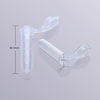 Ống ly tâm 2ml, đáy tròn, nắp bật