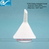 Phễu rót PTFE, PTFE Triangle Funnel, chịu nhiệt độ cao -200 ~ 260°C