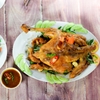 Gà Hấp Nước Mắm + Bánh Bao