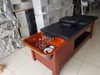 Giường HQH chân gỗ chậu nhựa vuông
