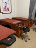 Giường HQH chân gỗ chậu nhựa vuông