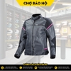 [2ND] ÁO GIÁP LS2 RIVA LADY - BLACK DARK GREY PINK - M