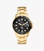 dong-ho-fossil-chinh-hang-blue-dive-three-hand-date-gold-tone-stainless-steel-wa