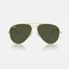 kinh-ray-ban-chinh-hang-polished-arista-gold-green-rb3825-001-58-58-14-nam-japan