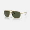kinh-ray-ban-chinh-hang-sunglasses-in-gold-and-green-rb3796-919631-59mm-nam-japa