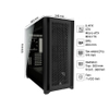 Vỏ Case Corsair 5000D Airflow TG Black (Mid Tower/Màu Đen)