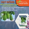 Hạt giống mướp Seven Đài Loan sponge gourd seven star