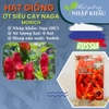 Hạt Giống Ớt Siêu Cay Naga Morich. Hàng Nga. 6 Hạt/Gói