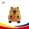 Công ty TNHH Sản Xuất Thú Nhồi Bông Thành Đạt - Gấu bông Capybara ôm quả cam