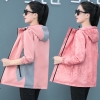 Mã L565: Áo khoác gió nữ đẹp cao cấp áo khoác nhẹ cotton mặc hai mặt