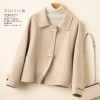 Mã G868: Áo khoác dạ cashmere cao cấp phong cách Hepburn