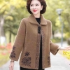 Mã K750: áo khoác nữ trung niên cao cấp mùa đông