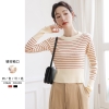 Mã K707: áo len ngắn cổ tròn cho nữ