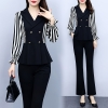Mã H593: set bộ nữ đi làm thời trang sọc