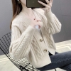 Mã K434: áo khoác len nữ cadigan khoác nhẹ Pc hàn quốc