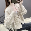 Mã K434: áo khoác len nữ cadigan khoác nhẹ Pc hàn quốc