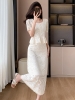 Mã L705: đầm váy ren thanh lịch cả bộ