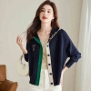 Mã K286: Áo khoác Cashmere Nữ Thu Đông Áo Len Dệt Kim Cardigan Áo Len Nữ Áo Khoác Ngoài