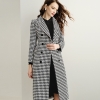 Mã C512: Áo khoác houndstooth nữ đẹp kẻ sọc Pc tây