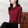 Mã D491: áo sơ mi nữ cao cấp thời trang nhẹ nhàng mới