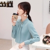 Mã D014: áo sơ mi nữ dài tay
