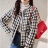 Mã B894: áo khoác nữ cardigan ngắn kẻ sọc nhỏ xuân thu