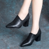 Mã D422: giày bốt boot nữ cao cấp mũi nhọn sang trọng Pc âu