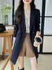 Mã K691: áo khoác nữ dáng dài cao cấp kiểu Anh