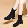 Mã D300: giày boot nữ sang trọng Pc phương tây