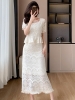 Mã L705: đầm váy ren thanh lịch cả bộ