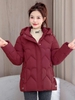 Mã K792: Áo khoác cotton mùa đông nữ dài vừa ấm áp