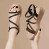 Mã K835: Dép đế xuồng cao cho nữ mùa hè Giày nữ boho