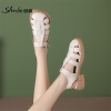 Mã K761: Giày Sandal Nữ Giày Dệt Bao Đầu Có Lỗ Đế Mềm
