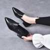 Mã D440: giày lười da bò nữ cao cấp sang trọng