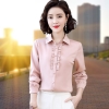 Mã L606: Áo sơ mi sang trọng nữ cao cấp tay dài