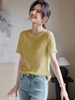 Mã L598: Áo thun nữ cao cấp tay ngắn màu trắng đơn giản