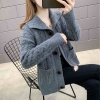 Mã K508: Áo len cardigan xoắn mùa thu đông cho nữ