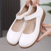 Mã K908: Giày nữ cao cấp Mary Jane da thật đế mềm thường ngày