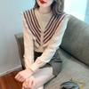 Mã G691: Áo Len Thu Đông Nữ Phong Cách Phương Tây