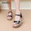 Mã M085: Giày sandal đế xuồng kiểu mới mùa hè