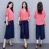 Mã F867: set bộ nữ thanh lịch thời trang Phong cách phương tây giảm tuổi