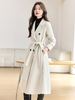 Mã L977: Áo khoác dáng dài màu be cho nữ