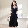 Mã L443: váy đẹp cao cấp lụa thương hiệu cao cấp nữ cao cấp mùa hè